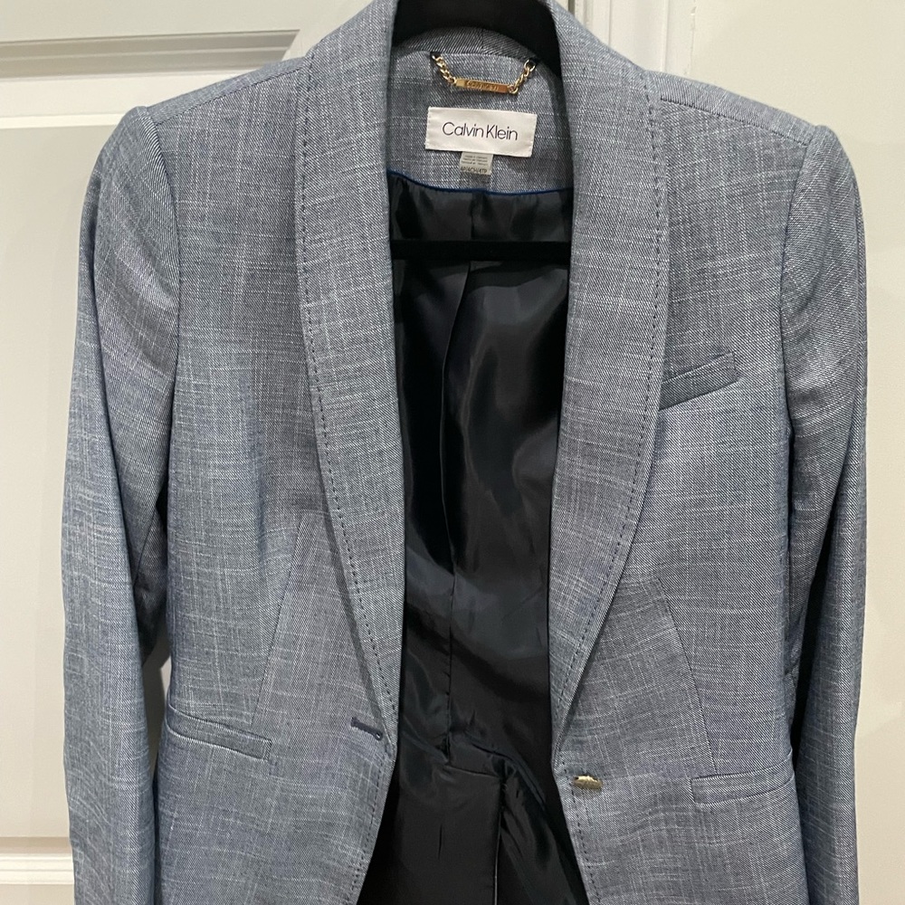 Calvin Klein blue blazer 💙